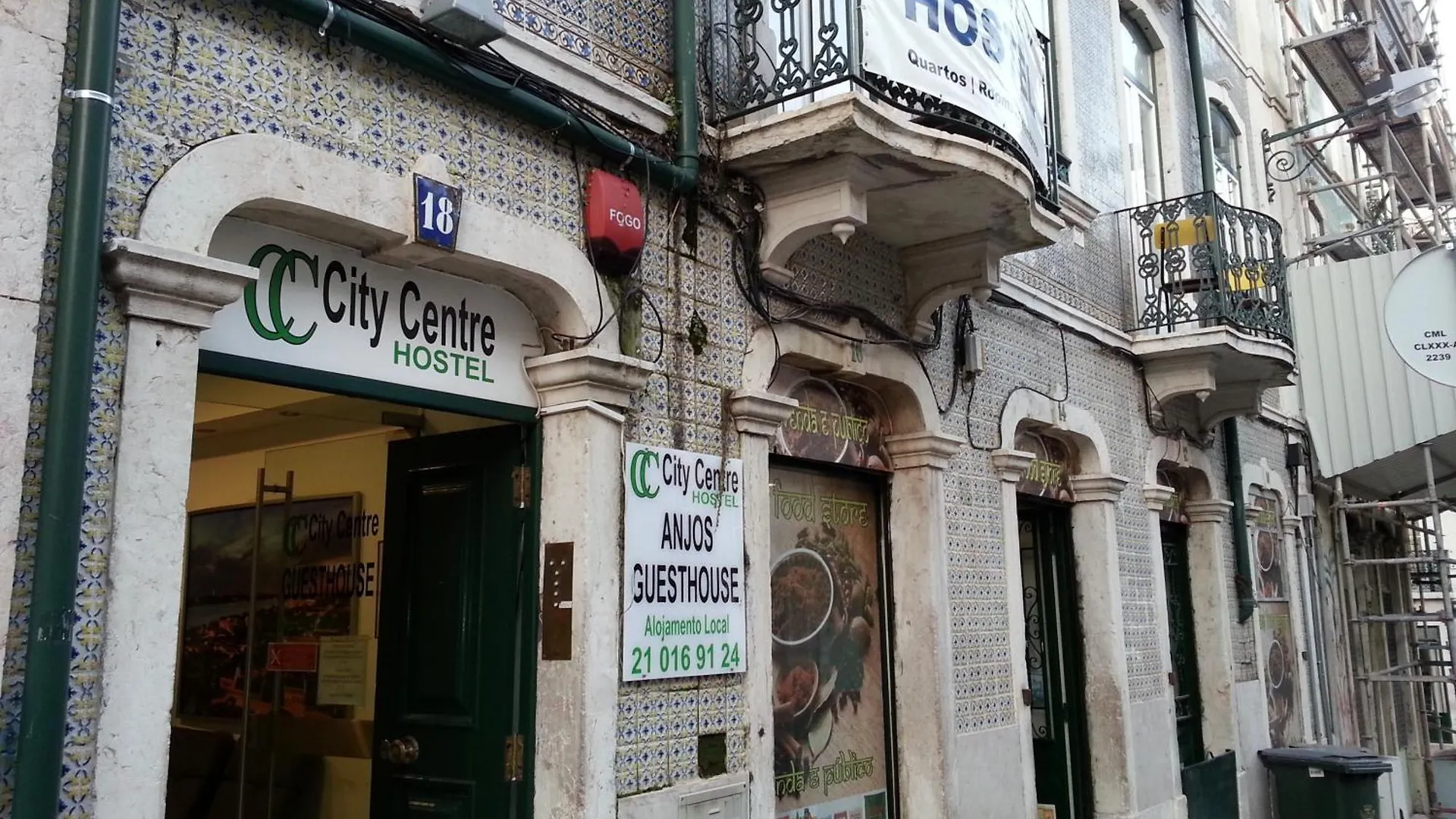 City Centre Anjos Guesthouse Lisbona